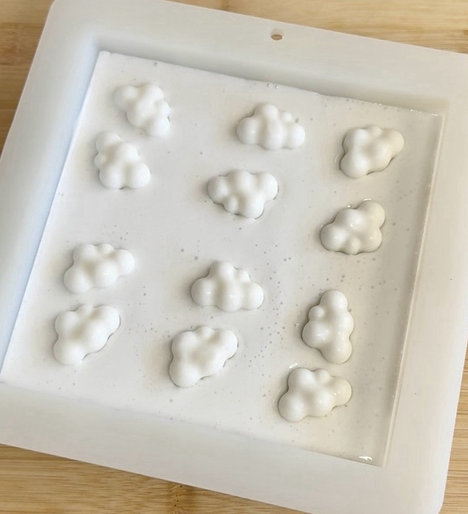 Mini Cloud Silicone Soap Mold DIY Melt and Pour Soap Making Mold