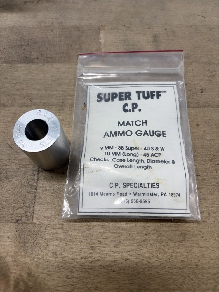 CP Match Ammo Gauge 45 acp
