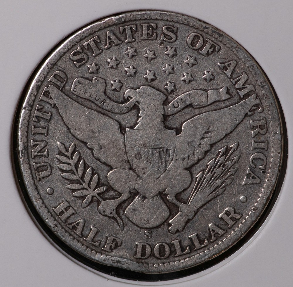 1906-S BARBER HALF DOLLAR