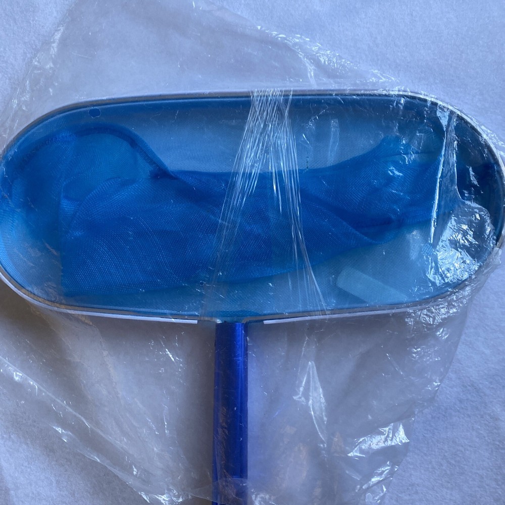 Swimming Pool Spa Leaf Rake Pool Skimmer Net Aluminum Frame and Handle