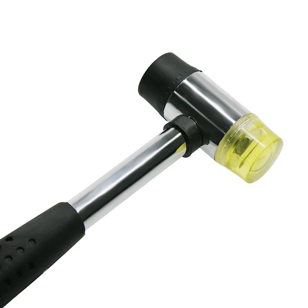25mm Mini Small Rubber And Nylon Head Face Mallet Hammer Handle Shaft