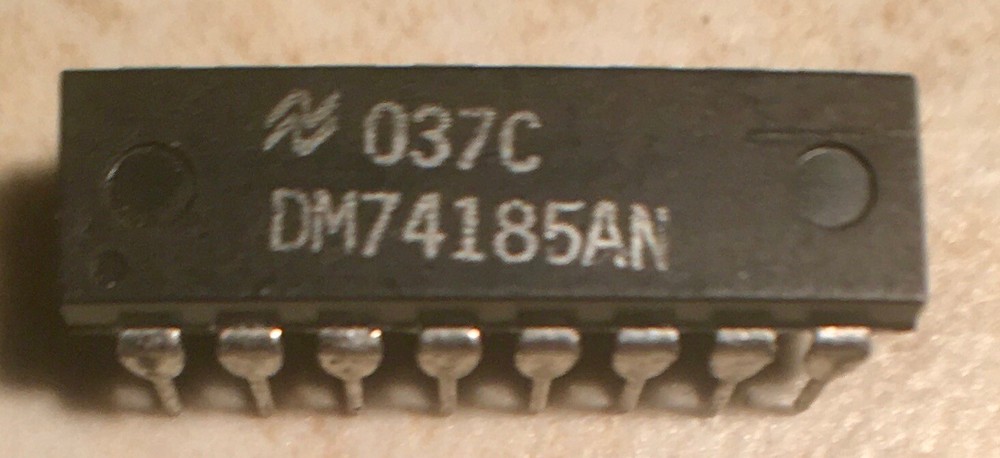 DM74185AN 74185 Binary to BCD Decoder - NOS