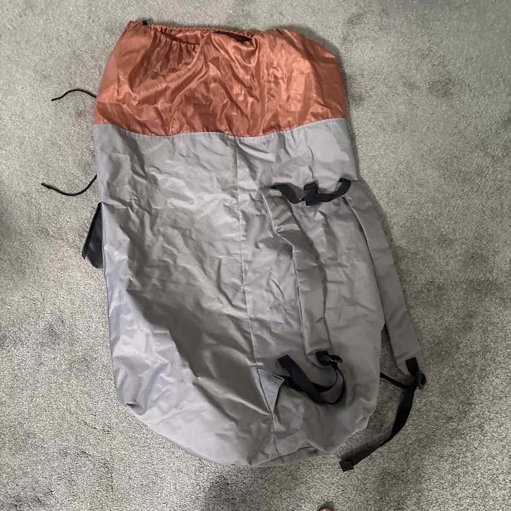115L Laundry Bag Backpack, Portable Laundry Bag, Padded Shoulder