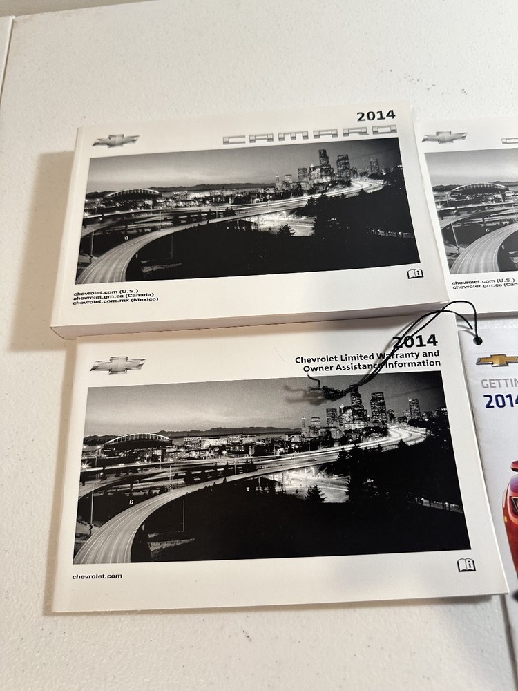 2014 Camaro Owners Manuals Set
