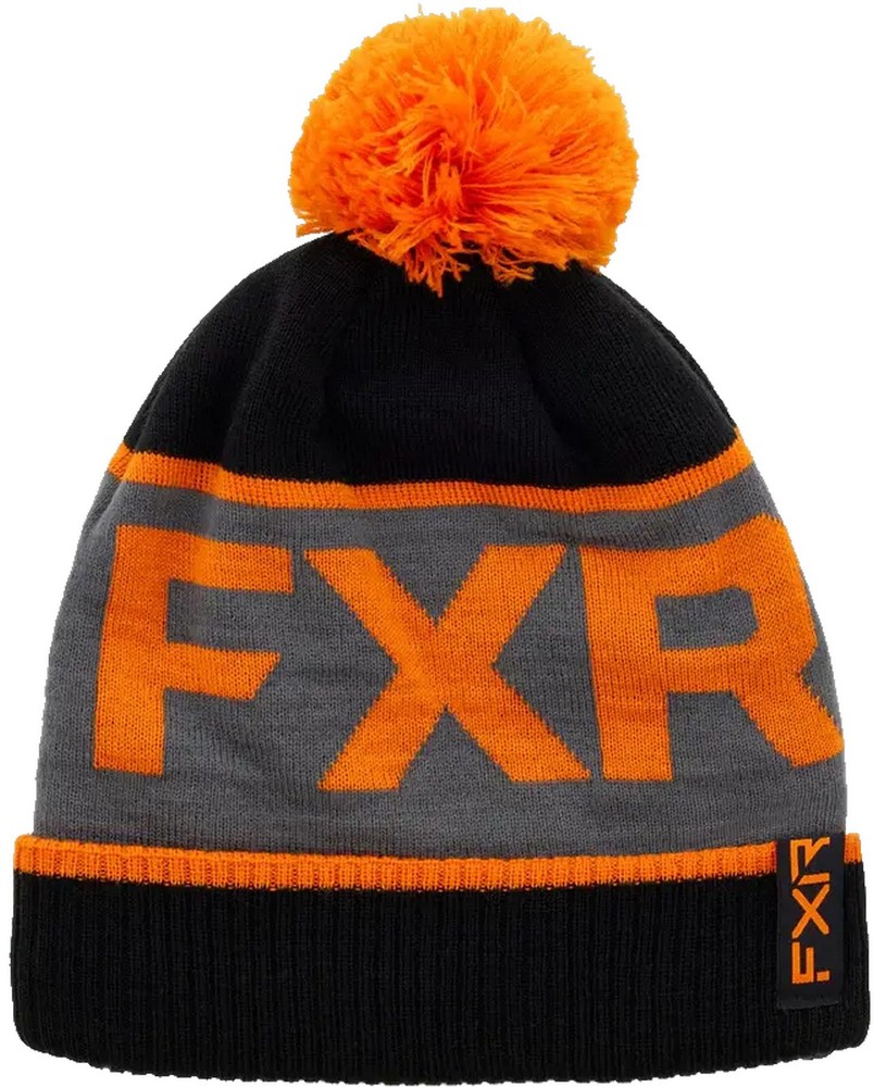 FXR Wool Excursion Beanie Hat Black/Orange