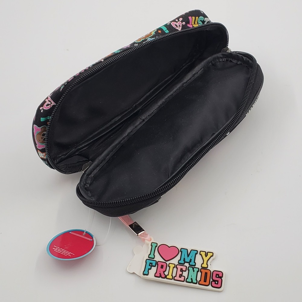 Justice 3pc Bobbie Monkey Set: Notebook, New Pencil Case & Zip Wallet