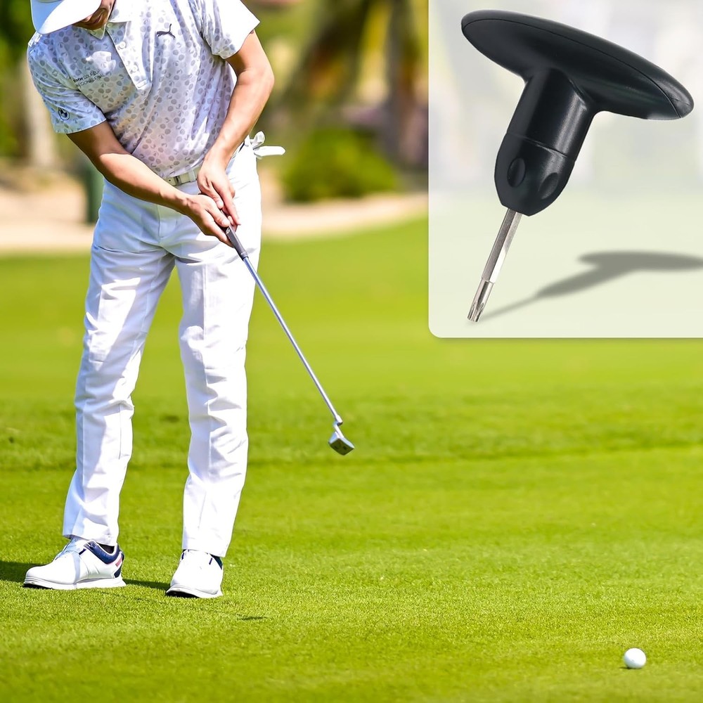 T25 Golf Wrench Tool, Head Adjustment Tool Black