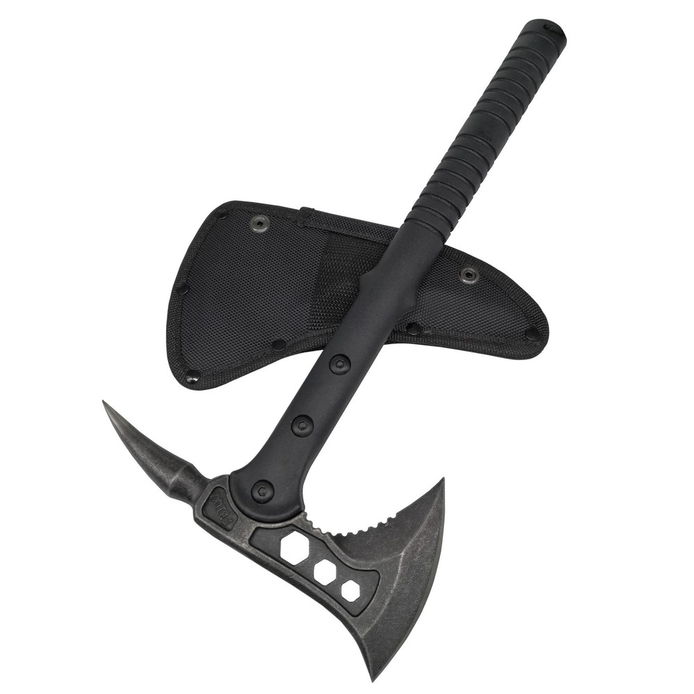 Camping Axe, Survival Throwing Hatchet with Sheath,Tactical Tomahawk Camping ...