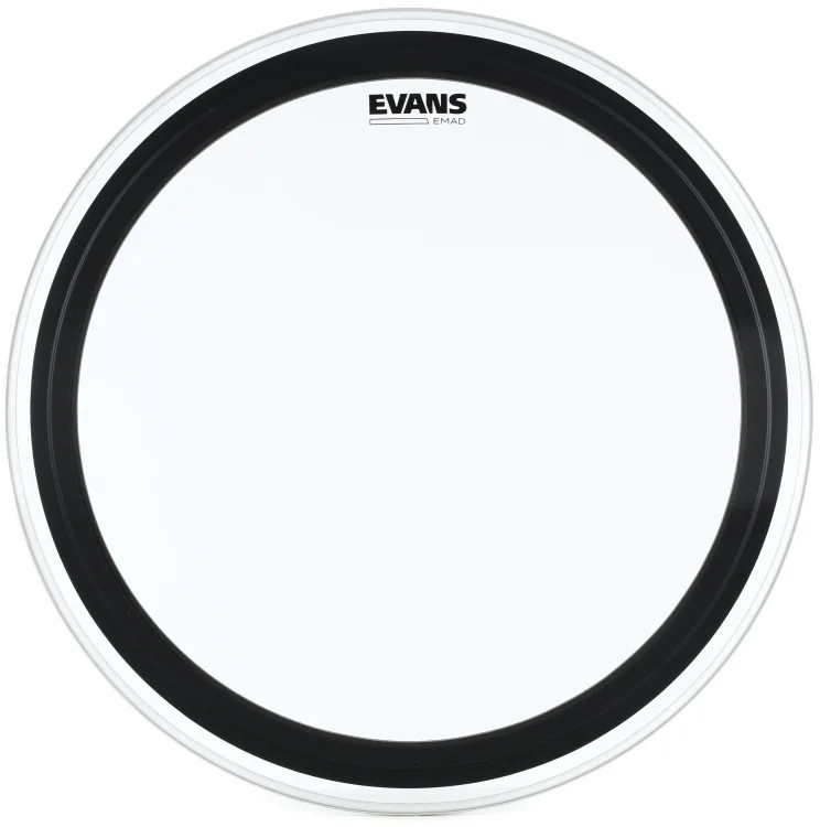 Evans EMAD Clear Bass Drum Batter Head - 24"