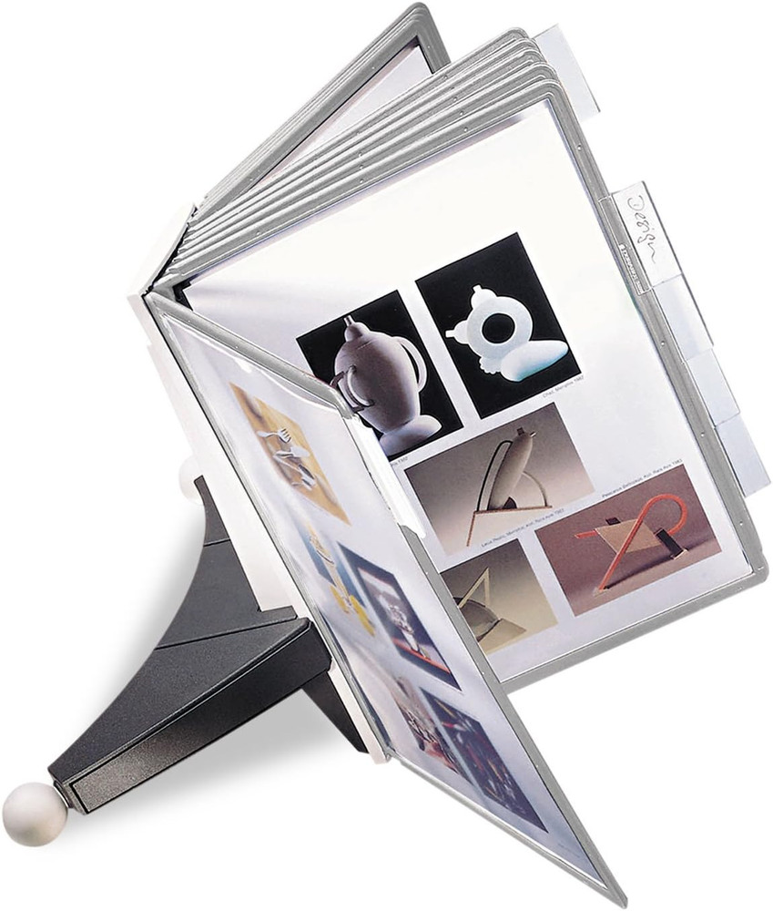 Desktop Reference System with 10 Double-Sided Panels - Letter-Size 8.5" X 11" In