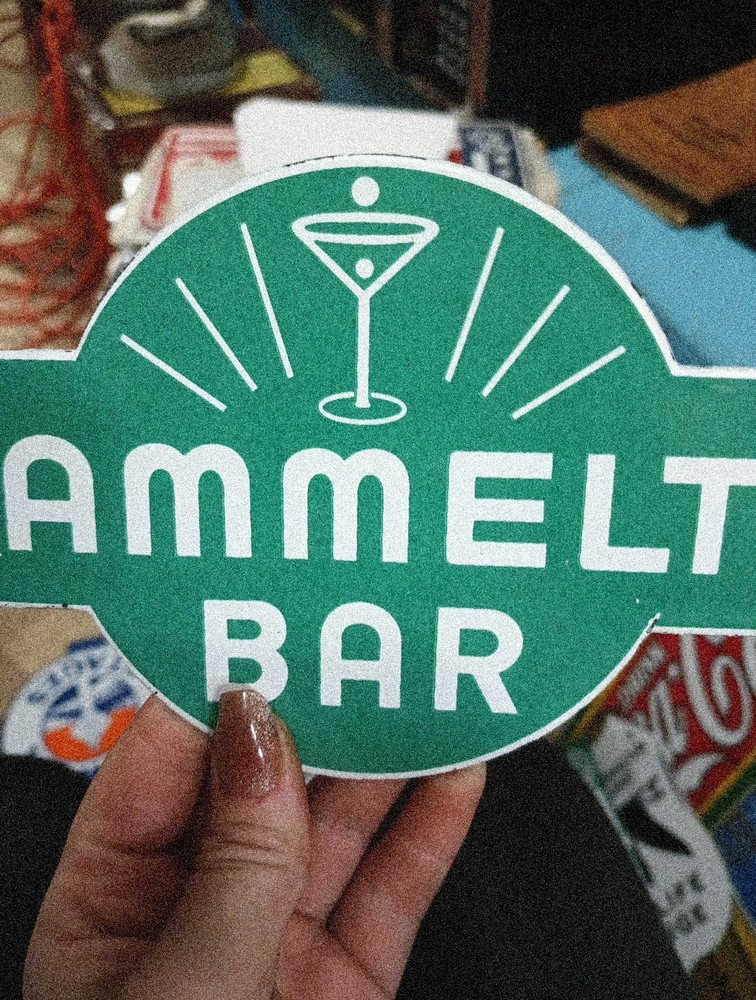 Porcelain Rammelts Bar Sign