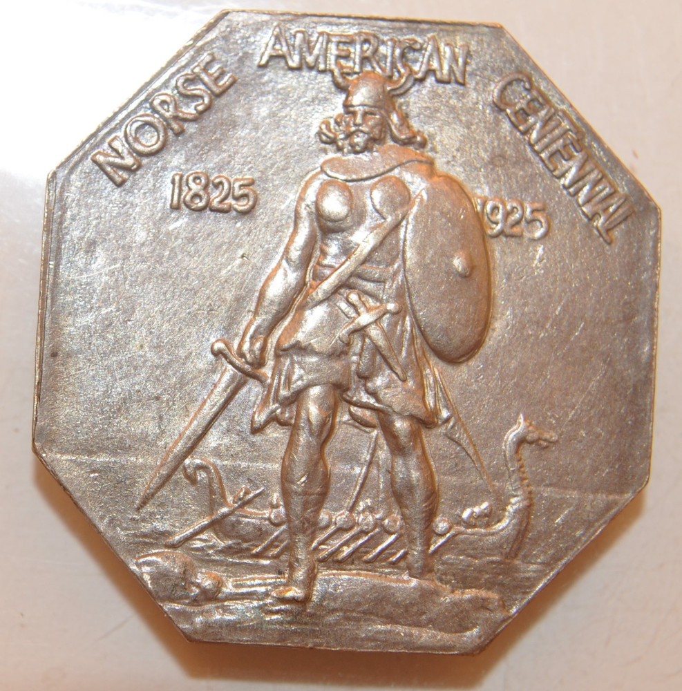 1925 Norse - Thin - Commemorative  Coin    - lot 107