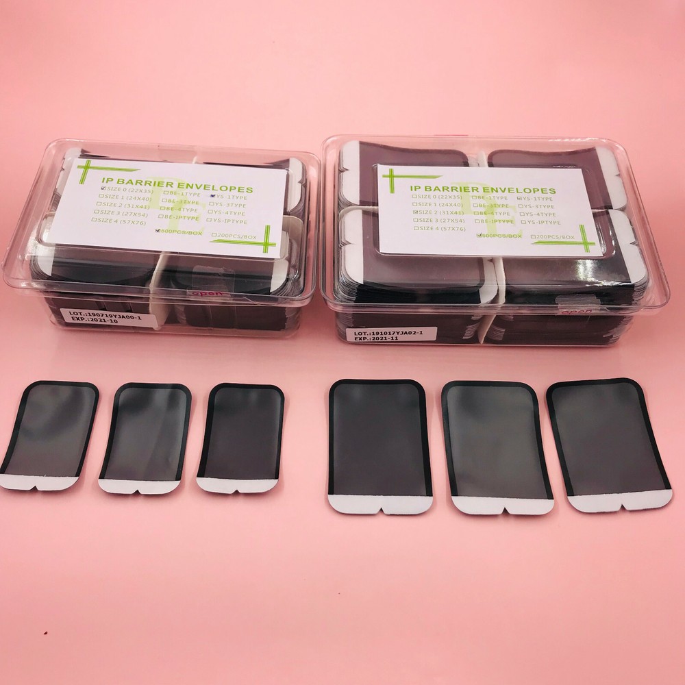 2000pc Digital X ray Barrier Envelope Sleeves for Phosphor Plate Scan Size 2&0