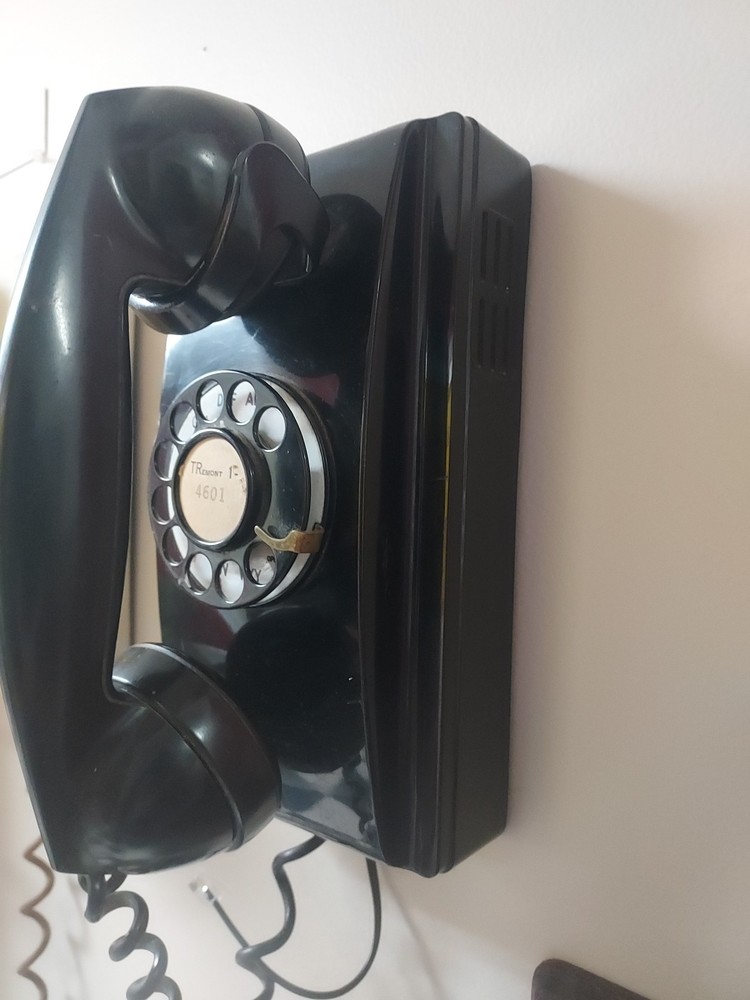 Western Electric 354 Wall Phone 1950 Working