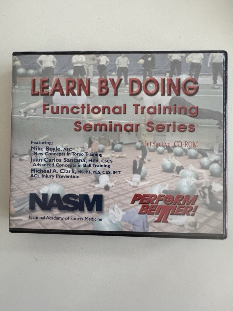Learn By doing 3 Set Video cd Functional Training
