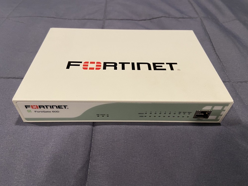 Fortinet FortiGate 60D FG-60D Firewall Security Appliance