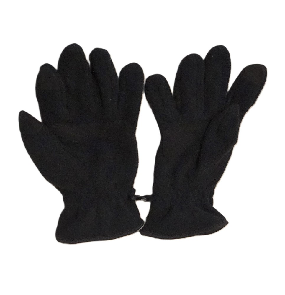 Fleece Black Men’s Gloves Medium/Large