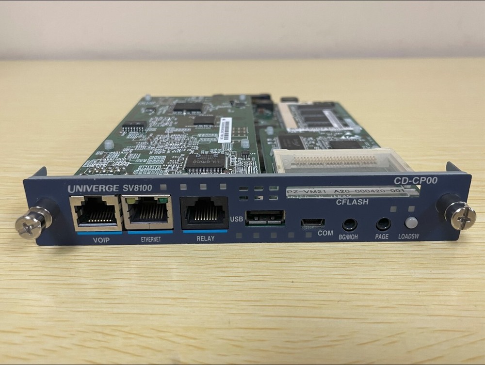 NEC Univerge SV8100 Phone System Main Processor Module CD-CP00 w/ PZ-VM21