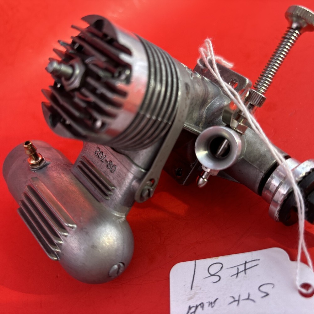 OS MAX 25 C/L STOCK MUFFLER EXCELLENT#81