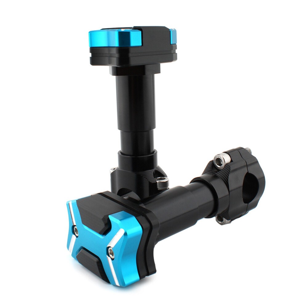Engine Crash Bar Guard Frame Protector Modified Universal 22mm-30mm Light Blue