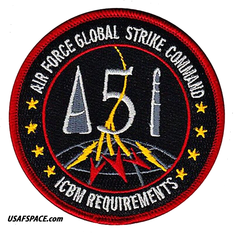 AIR FORCE GLOBAL STRIKE COMMAND-ICBM-A51-AFGSC-Barksdale AFB-USAF ORIGINAL PATCH