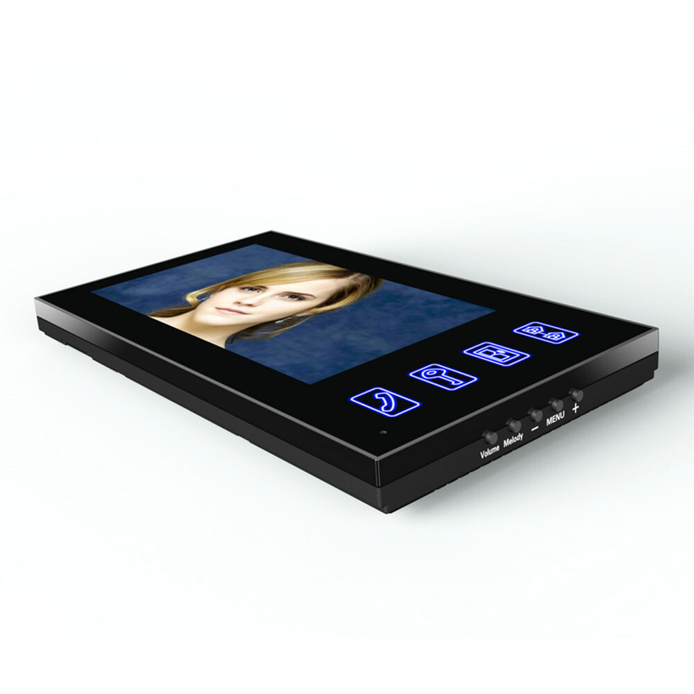 1V2 7" Monitors Video door phone intercom system RFID door access control kit