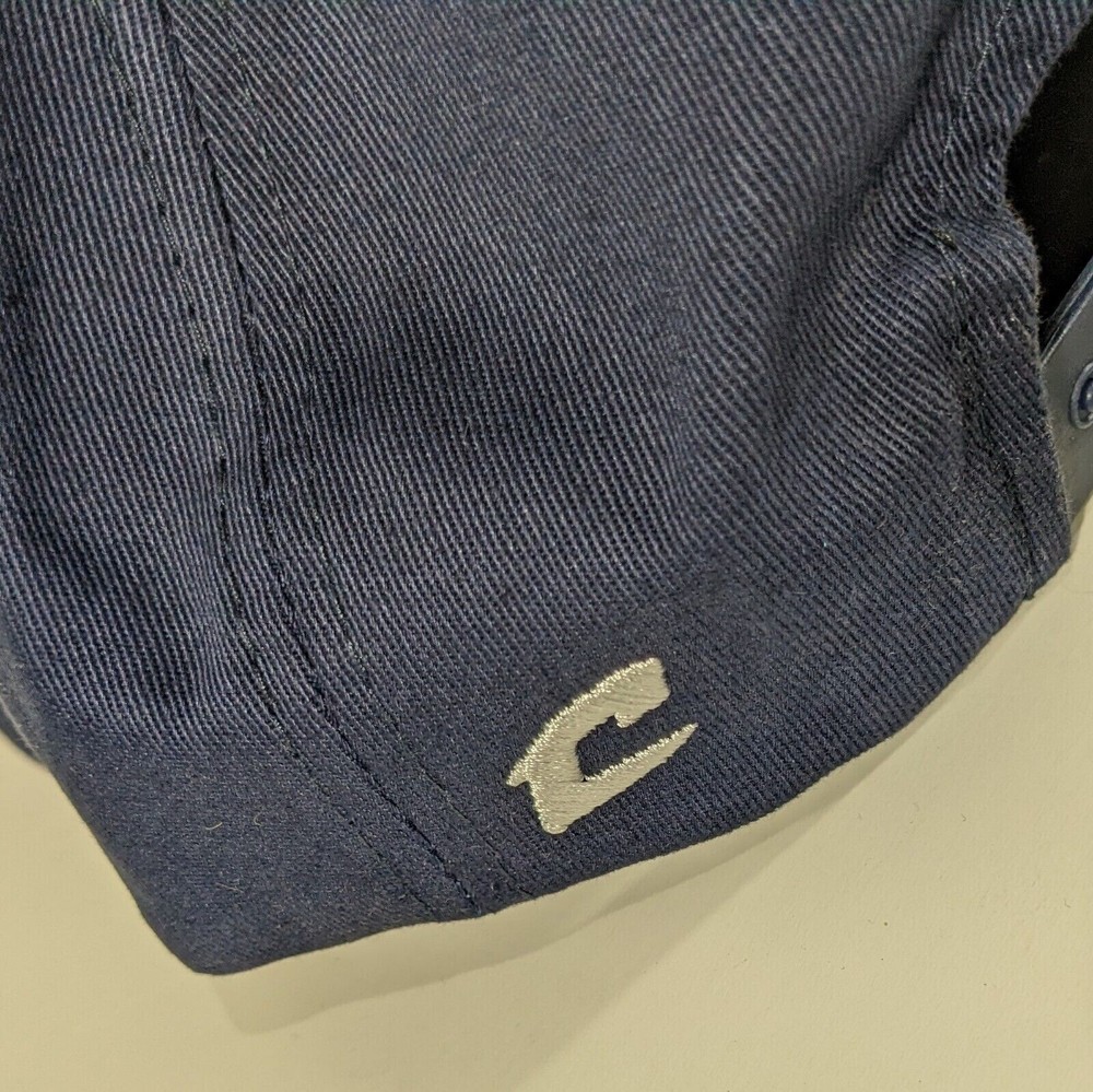 Navy Blue Drop F Bomb Hat With Logo on Front Size Medium L XL