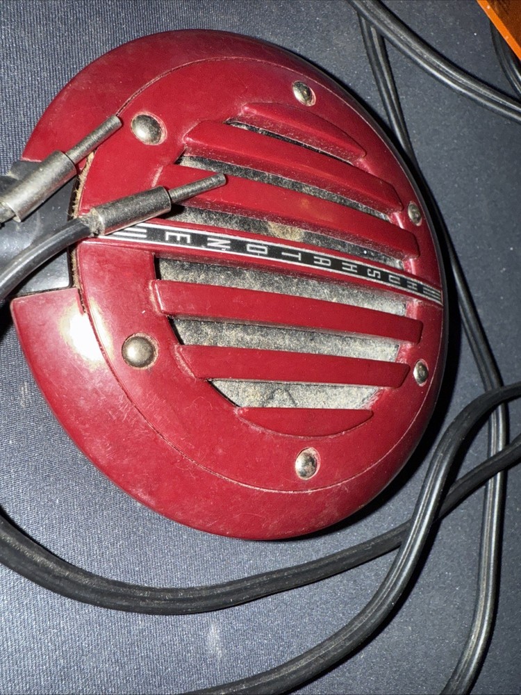 ORIGINAL Brush Development Co Used HUSHATONE Speaker Vintage Nice Thanks