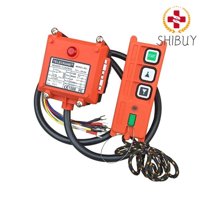 F21-2S Wireless Remote Control Single Speed Winch Industrial Remote Control