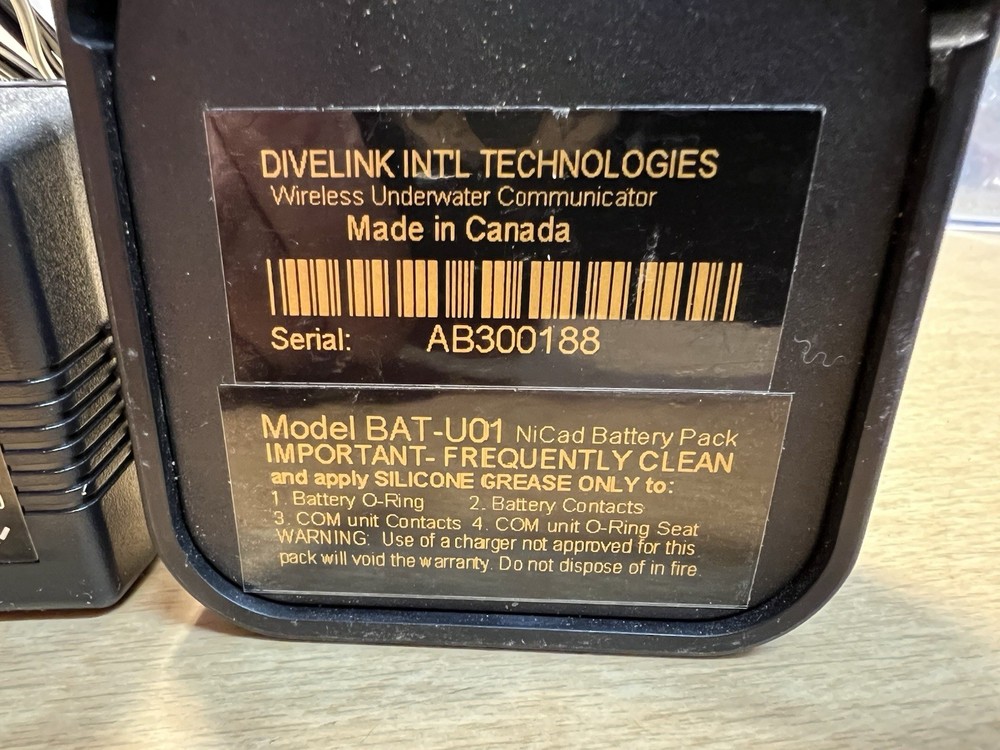 Divelink Int’l Technologies Wireless Underwater Technologies Wireless Comm 3 Lot