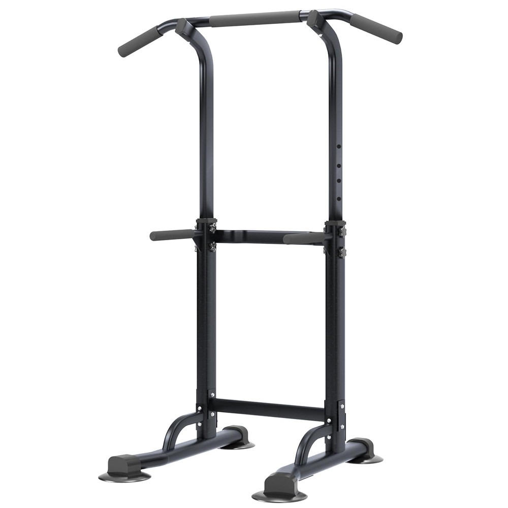 Power Tower Pull Up Dip Station Multi-Function Fitness Equipment for Strength...