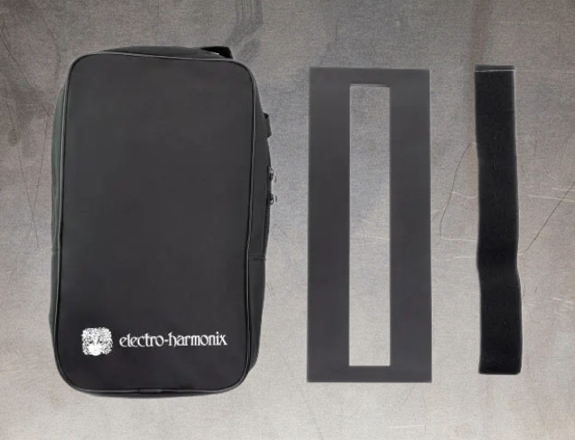 EHX ELECTRO-HARMONIX PICOBOARD MINI PEDALBOARD WITH CASE + FREE PATCH CABLE