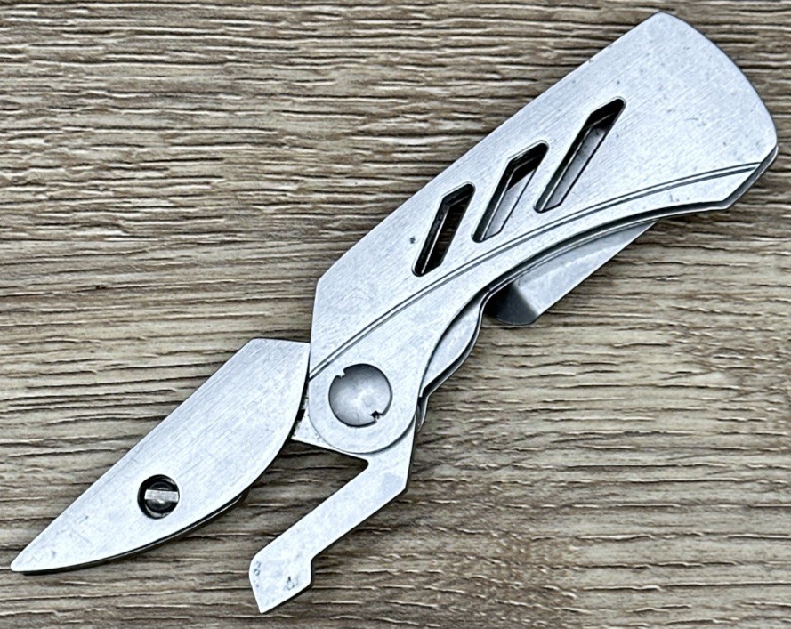 Gerber EAB Lite Pocket Utility Knife Folding Box Cutter EDC Tool Silver