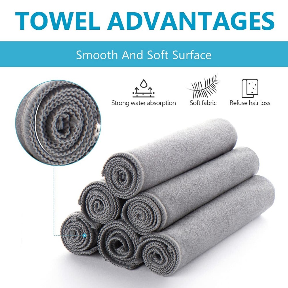 Microfiber Screen Cleaning Cloth, Premium Double-Sided Suede Microfiber Cloths