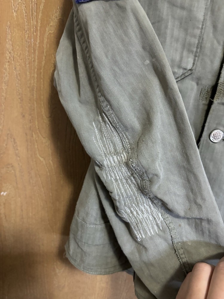 Korean War US Air Force Rare Theater Tailored HBT Jacket