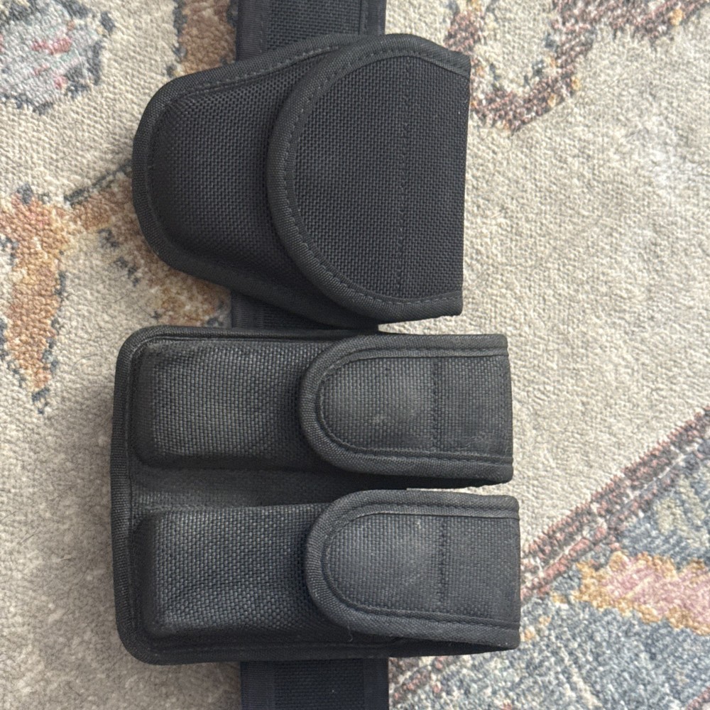 Bianchi Duty Belt Size Medium With Accessories Good Condition