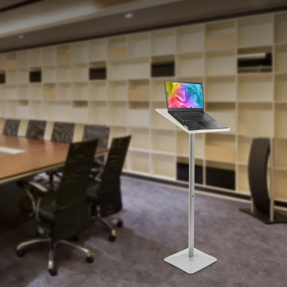 Acrylic Podium Stand Church Lectern School Conference Pulpit Angle Adjustable