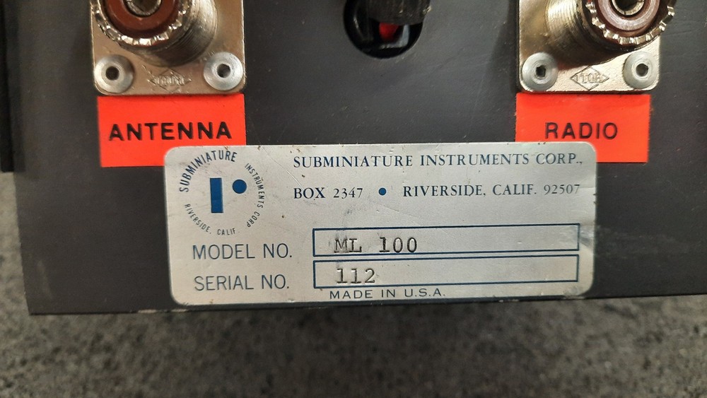 Vintage SKIP SHOOTER ML100 Linar Amplifier Power On... As Is!!