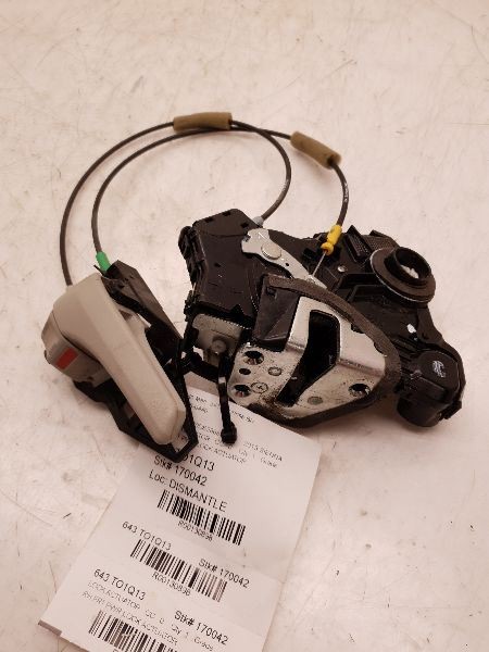 2013 TOYOTA SIENNA PASSENGER SIDE FRONT DOOR LOCK ACTUATOR ASSEMBLY