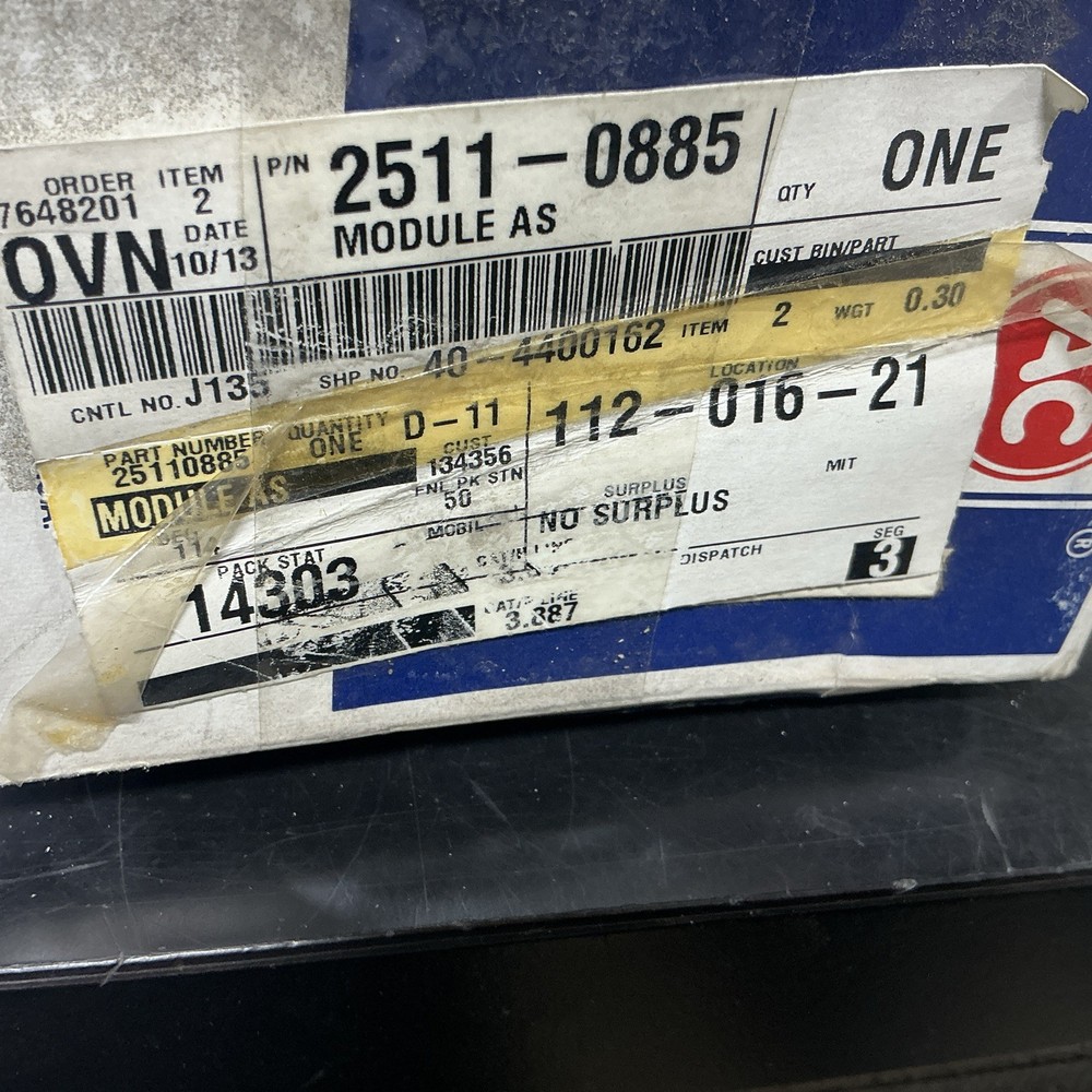 Acdelco Part# 25110885 Full Size Gm Cruise Module