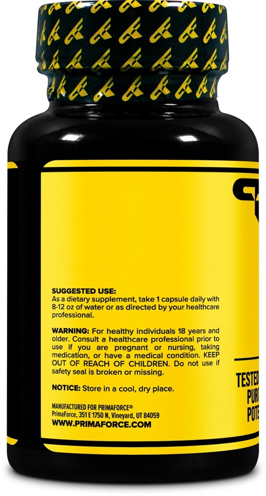 Primaforce TUDCA (Tauroursodeoxycholic Acid) 30 Servings, 500mg Per Serving