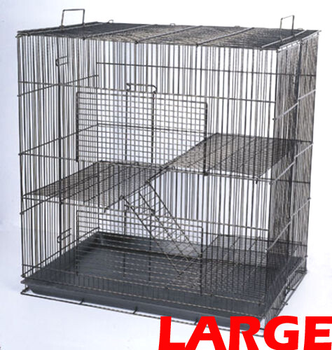 LARGE 30" Portable Chew-Proof Rat Rabbit Mice Hamster Mouse Gerbil Critters Cage