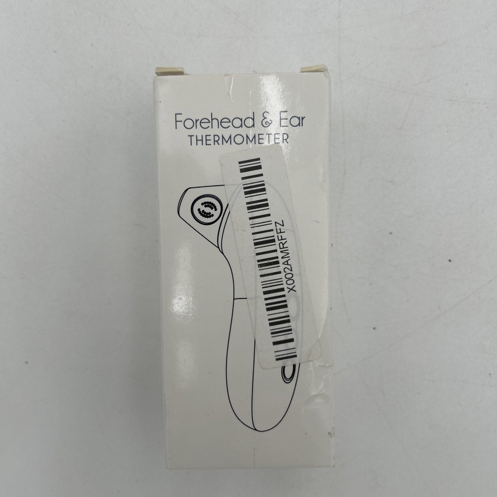 Forehead and ear thermometer dual mode infrared