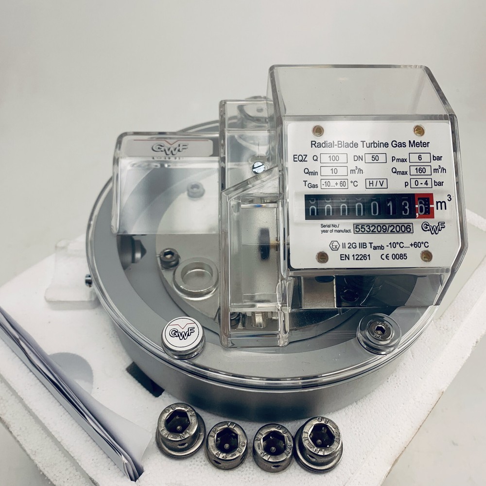 GWF EQZ Radial turbine gasmeter (Head Unit Only)