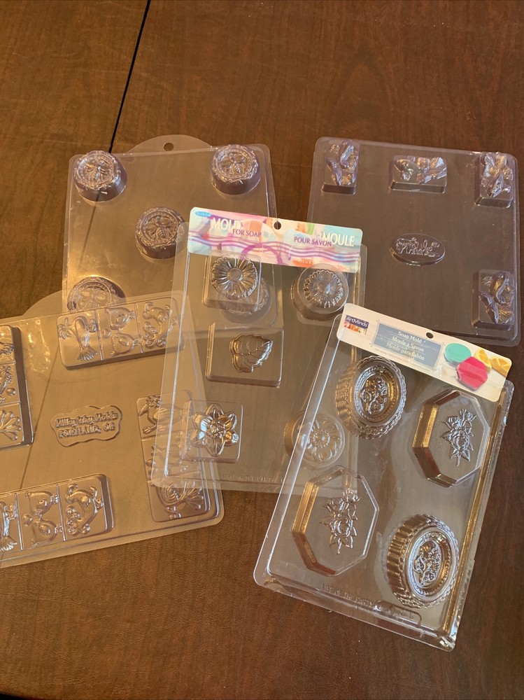 Soap Molds bees birds flowers fish excellent