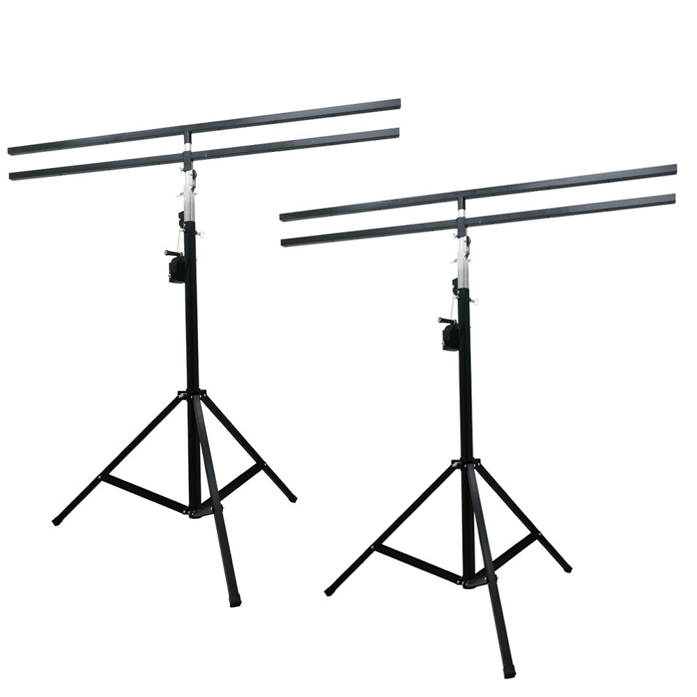 2 PCS 13Ft DJ Concert Stand Stage Lighting Double Stage Bracket