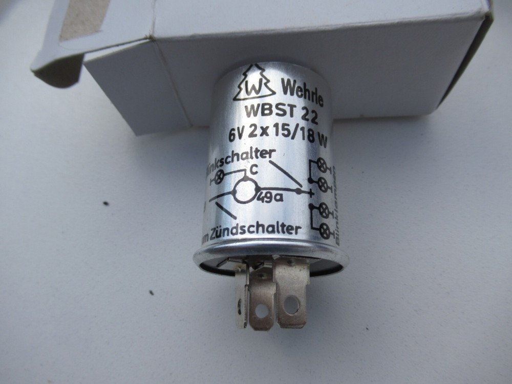 Porsche 356 Turn Signal Flasher Relay