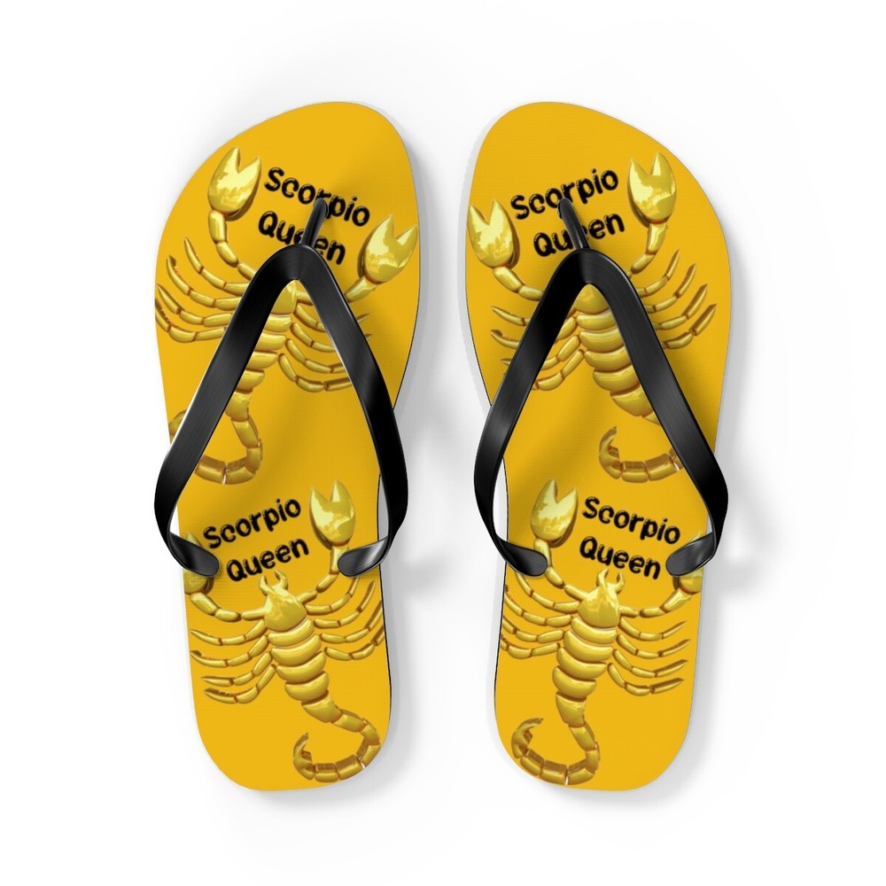 Scorpio Queen Flip Flops
