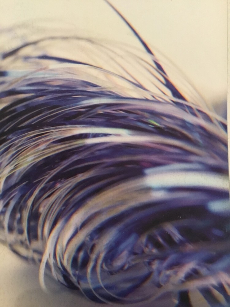 Textreme Flat Mylar Glossy Flash 300 Strands Fly Tying Material (PGF)
