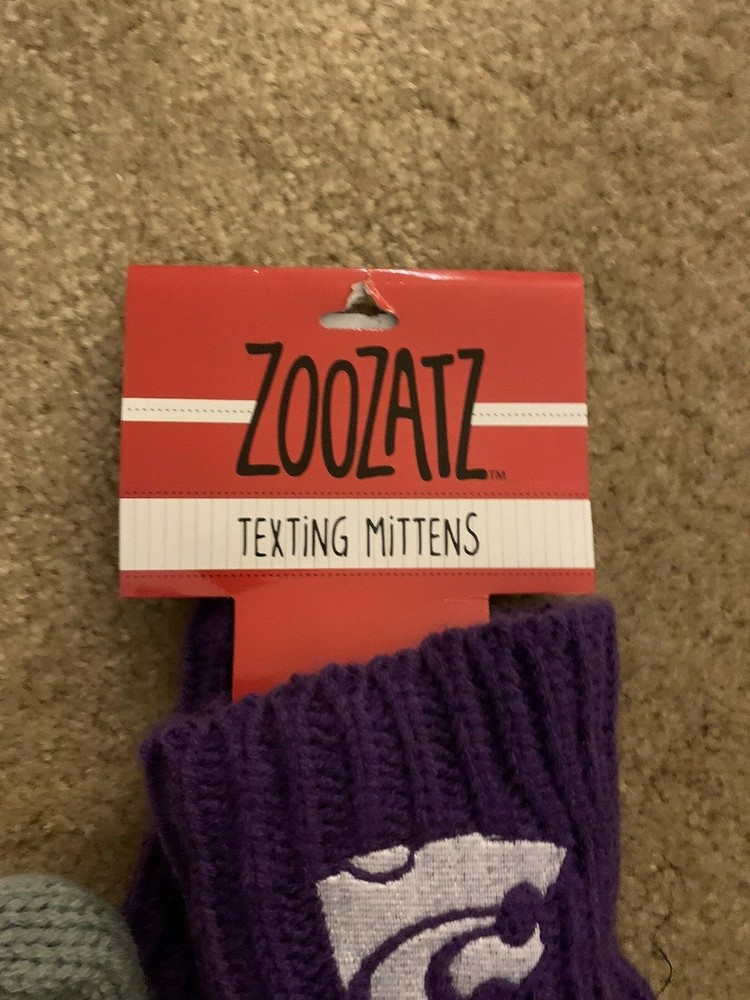 Zoozatz Kansas State Wildcats Texting Mittens